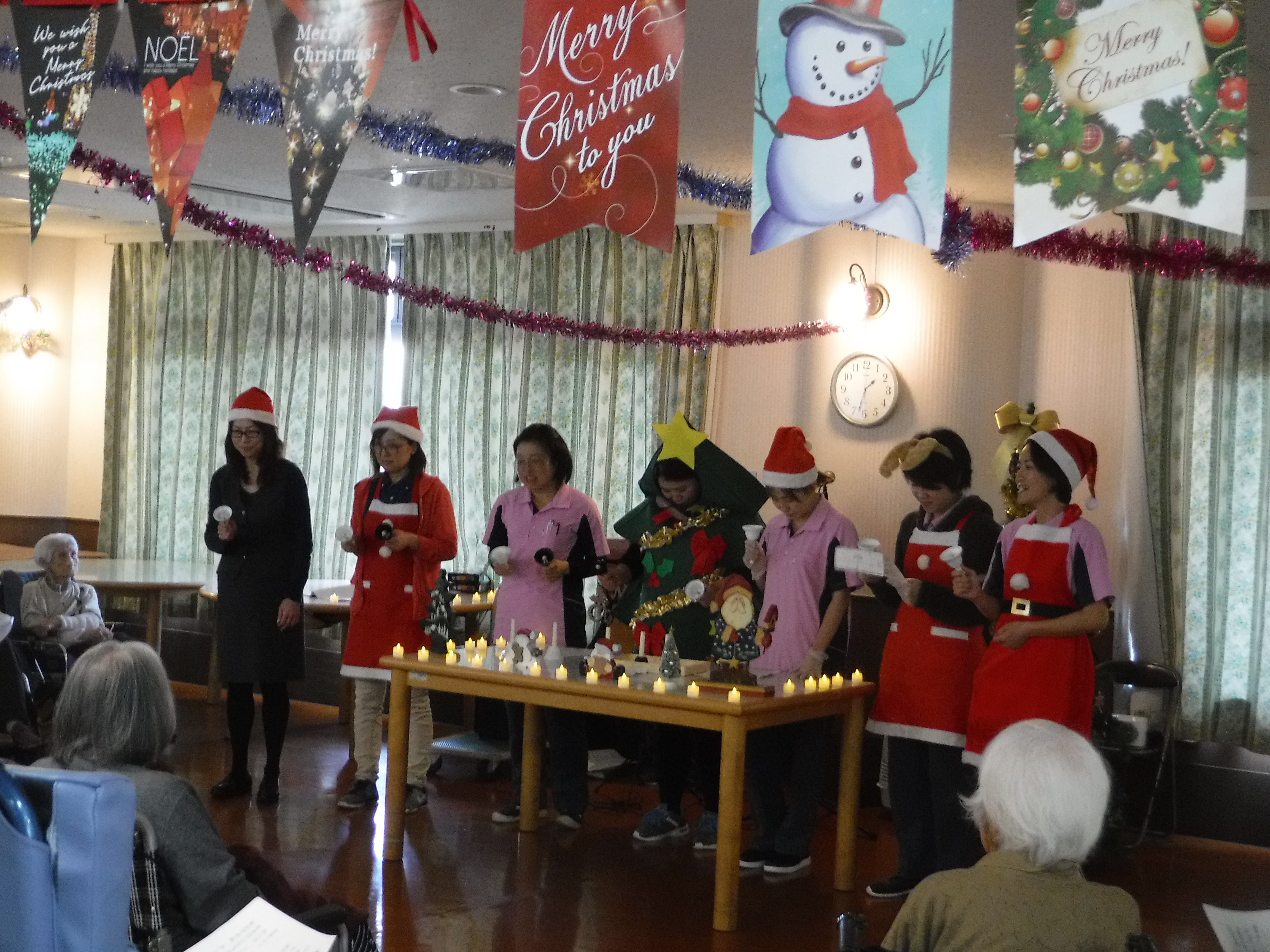 日の出紫苑 クリスマス 社会福祉法人 櫻灯会